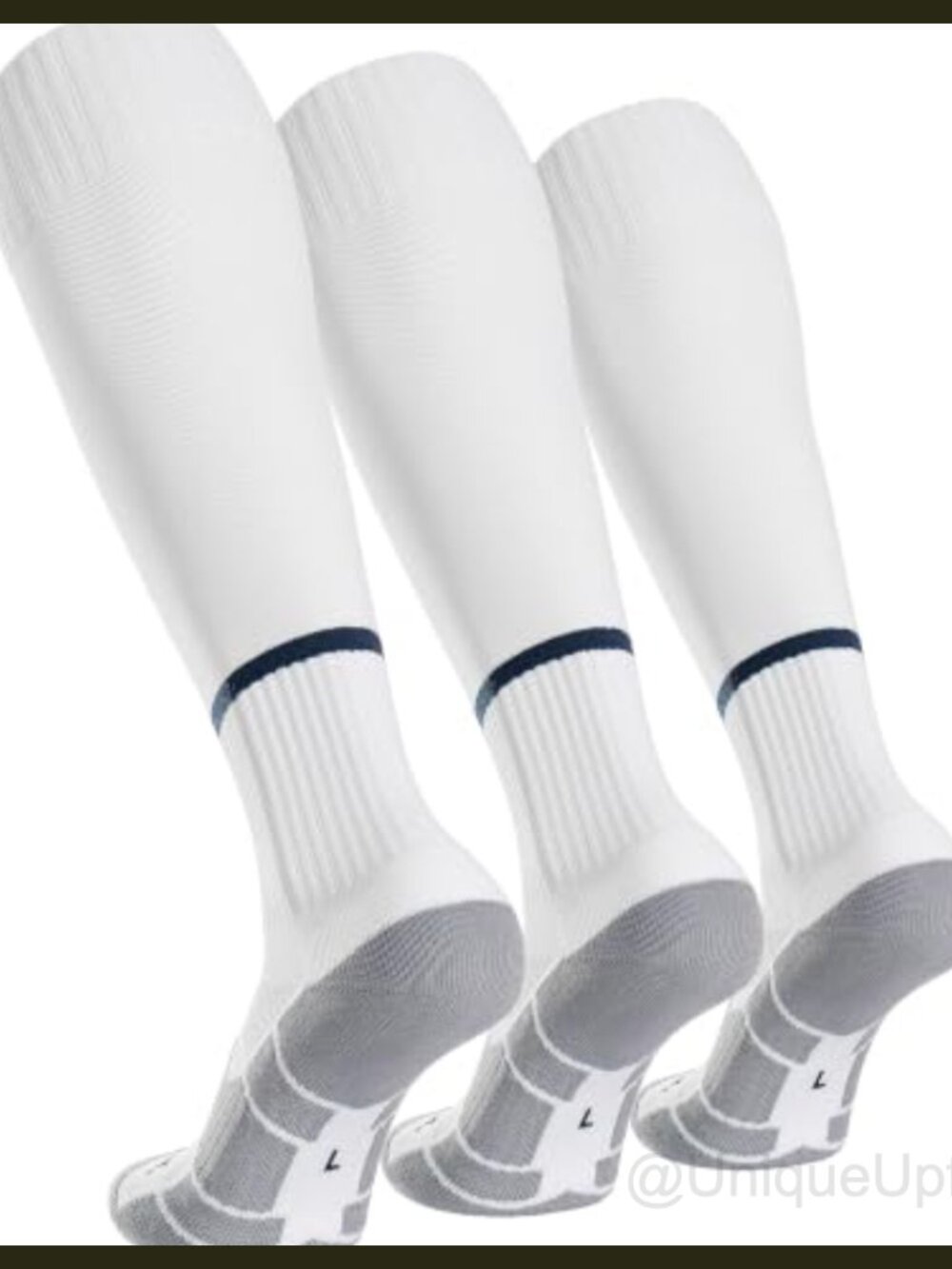 Knee High Soccer Socks Youth Athletic, Moisture Wicking Compression Sport Socks
